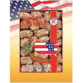Hsu's SKU 0168-M4 Pearl Medium American Ginseng Roots 4 oz Box