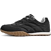 LUCKY STEP Women's Retro Fashion Sneakers Casual Thin Sole Anti-Slip Tennis Trainer Running Walking Shoes Trendy Trainer Comfortable Footwear