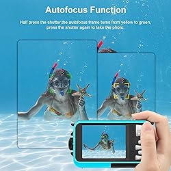 Yifecial 4K Waterproof Digital Camera 11FT