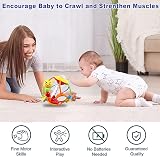 HOLA Baby Rattle Toy Set Sensory Ball 0-6 Months Educational Gift view 7