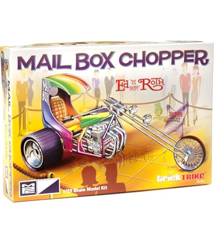 Amazon.com: Atlantis AMCM224 1/8 King Chopper II Trike Tom Daniel