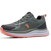 Men's Orthopedic Trail Running Shoes: Comfortable Casual Arch Support Plantar Fasciitis Workout Walking Shoes, Orthotic Flat Feet Hiking Sport Gym Cross Training Sneakers for Foot and Heel Pain Relief