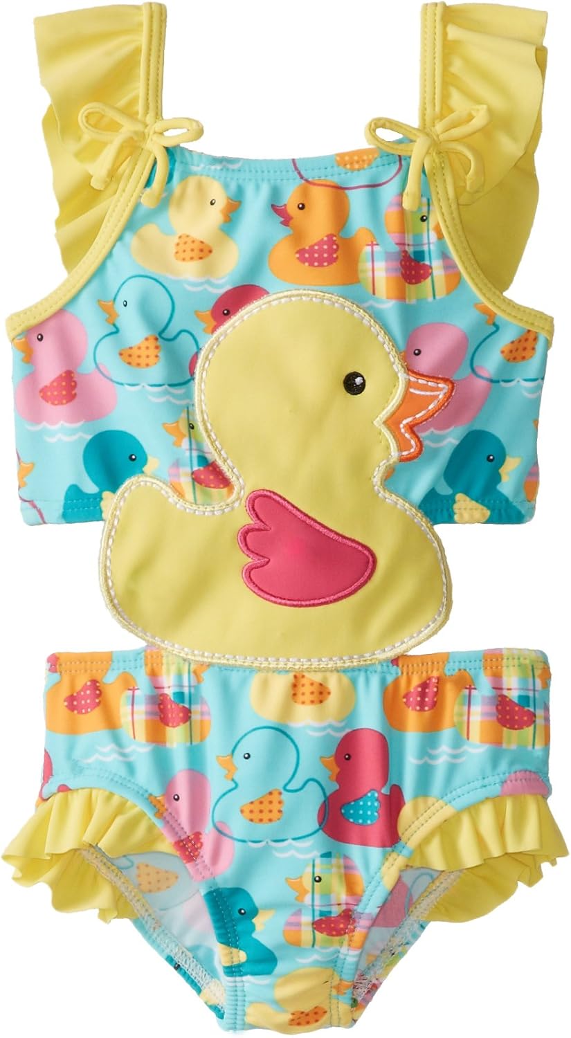 Sol Swim BabyGirls Newborn Duck Swim Clothing