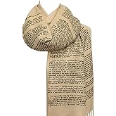 Universal Zone Darcy's Letter to Elizabeth from Pride and Prejudice by Jane Austen Shawl Scarf Wrap