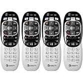 Lot of 4 DirecTV RC73 remote controls for Genie HR34 HR44 all HD DirecTV brand receivers