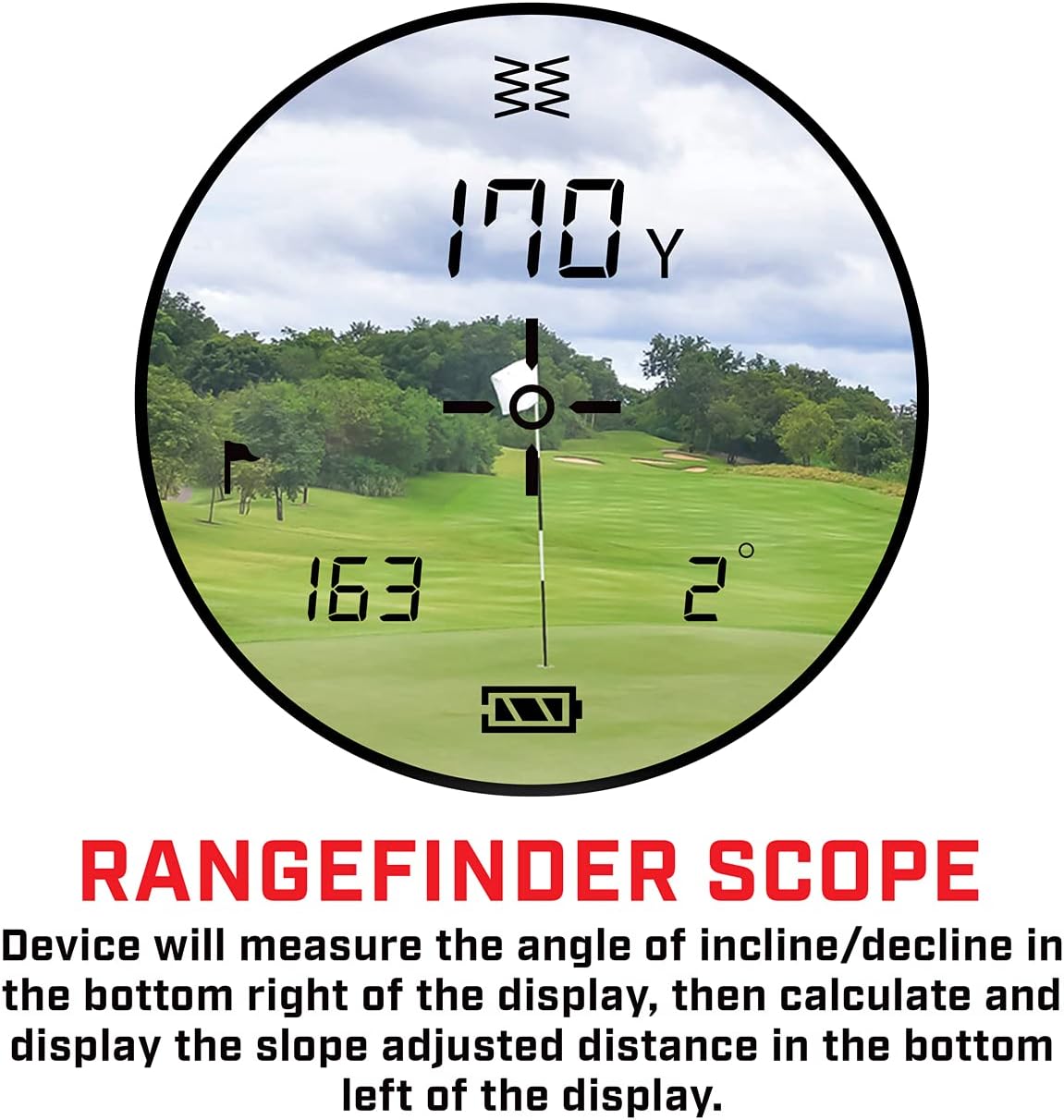 Callaway 300 Pro Slope Laser Golf Rangefinder Enhanced 2021 Model - Now With Added Features : Sports & Outdoors