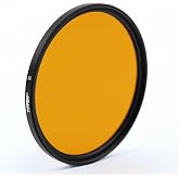 Tiffen 5585 55mm 85 Camera Lens Filter | 55mm glass filter with single coating for color correction, daylight shooting and tungsten film conversion