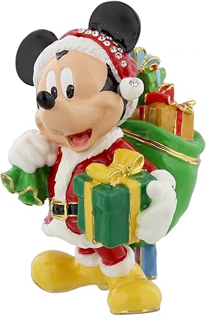 Babbo Natale Disney.Disney Topolino Babbo Natale Ninnolo Amazon It Casa E Cucina