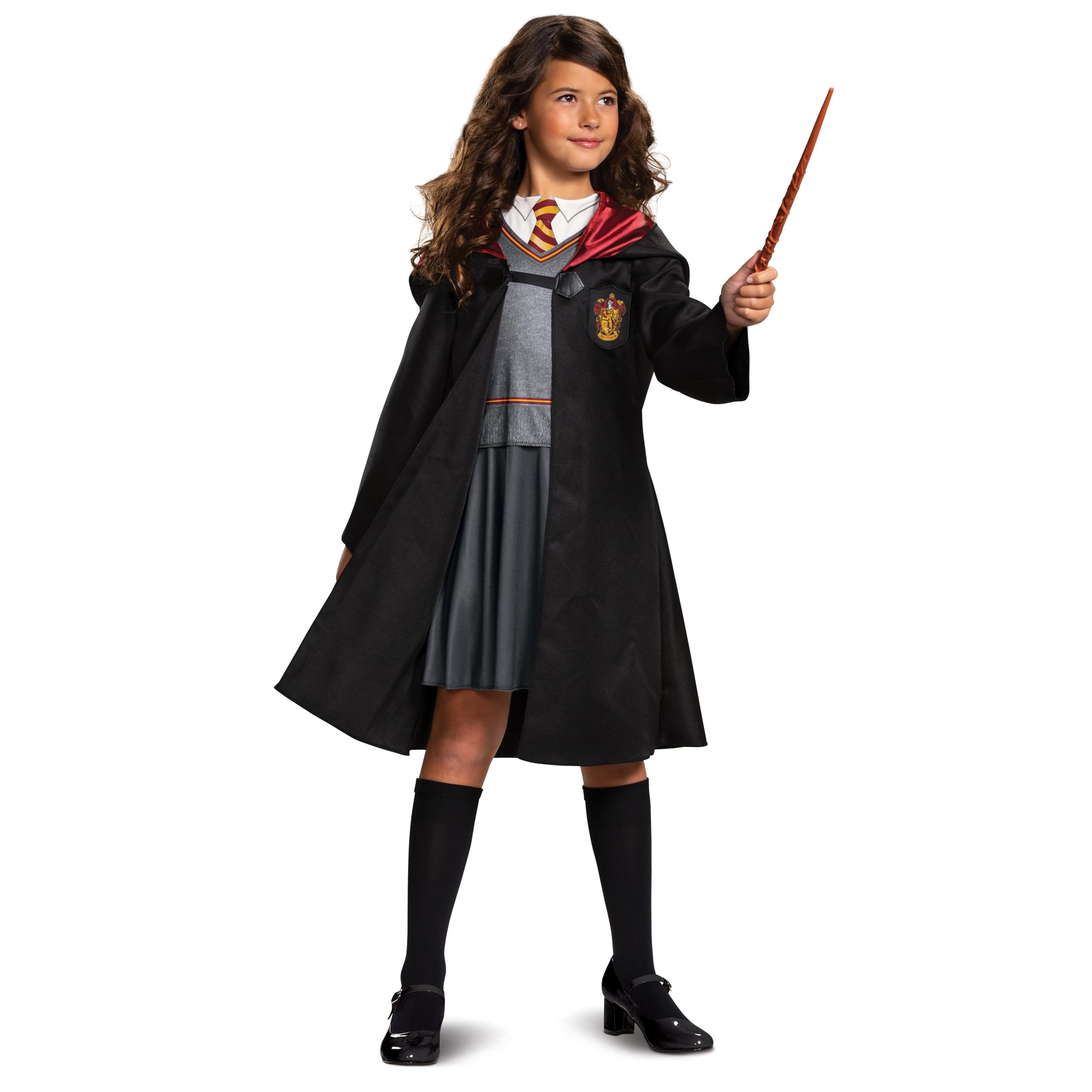Hermione Granger Costume, Official Harry Potter Wizarding World Outfit for Kids, Classic Child