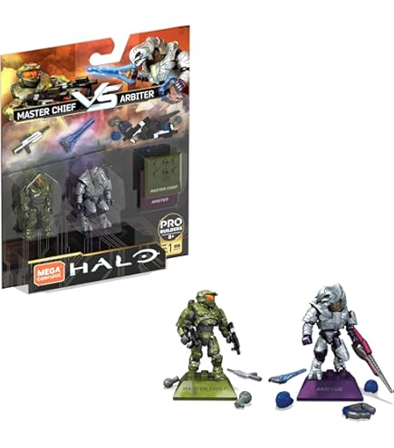 Amazon.com: Mega Construx Halo Heroes Probuilder Series 11 Master