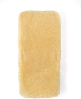 Hofbrucker seit 1948 Lammfell-Einlage für Kinderwagen gelb one size