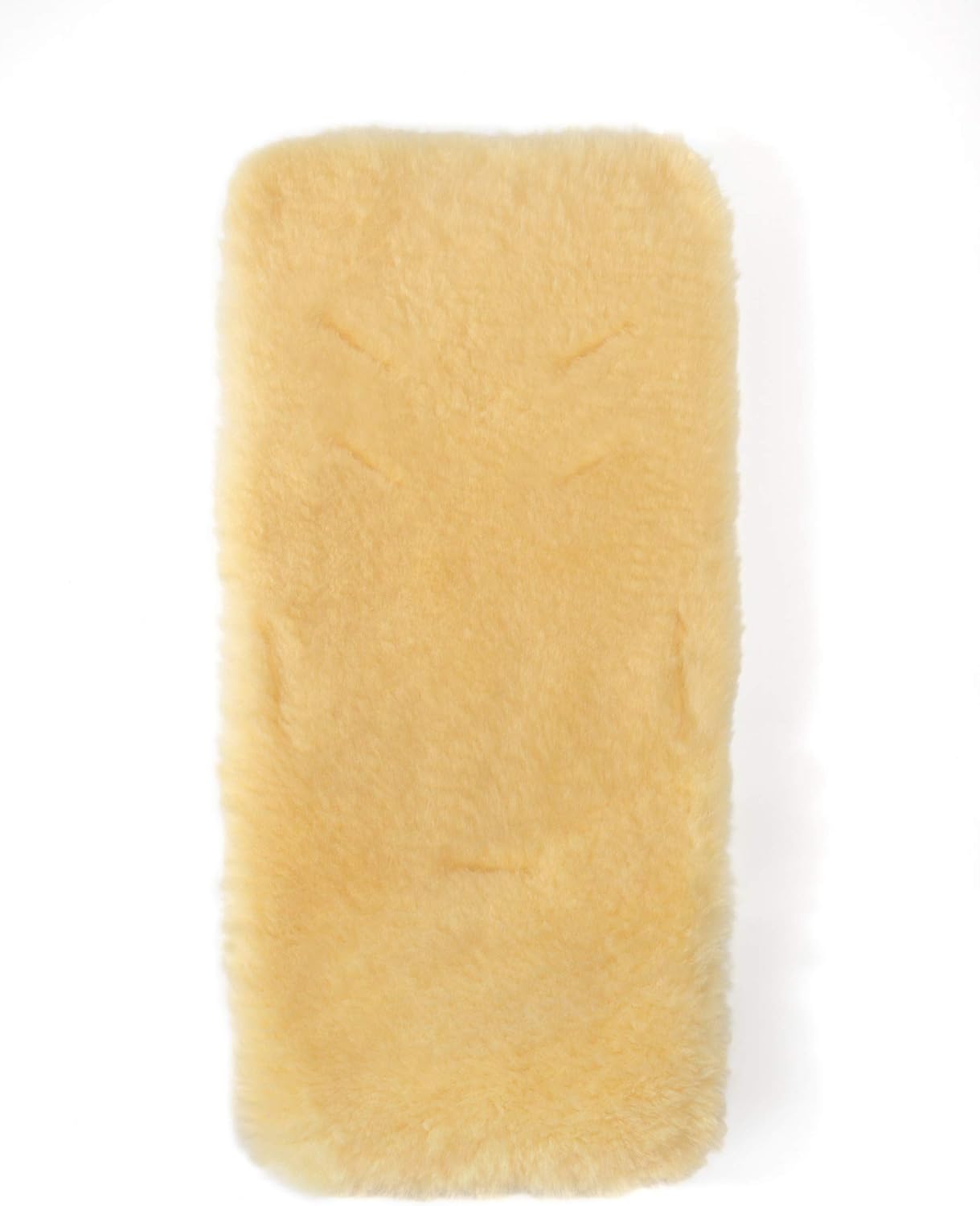 Hofbrucker seit 1948 Lammfell-Einlage für Kinderwagen gelb one size