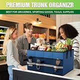 K KNODEL Car Boot Organiser Small Blue Storage Box and Bag view 5