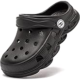 HOBIBEAR Boys and Girls Classic Graphic Garden Clogs Slip on Water Shoes(Toddler/Little Kids/Big Kids)