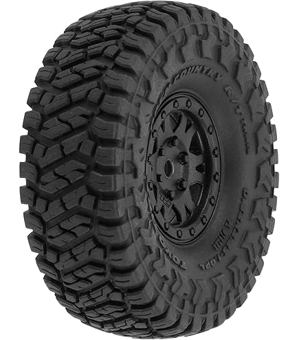 Amazon.com: Pro-Line Racing 1/24 Trencher F/R 1.0 TRS MTD 7mm Blk