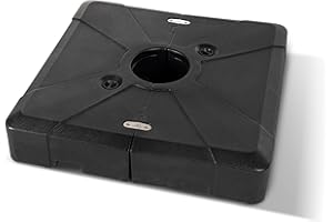 PURPLE LEAF Offset Umbrella Base PL209UM Cantilever Umbrella Base, 32.3'' X 32.3''