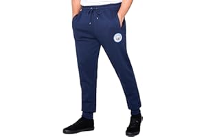MANCHESTER CITY FC Manchester City F.C. Mens Sweatpants with 2 Pockets and Cuffed Ankles