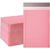 packbabol Bubble Mailers, 4x7 Inch Padded Bubble Mailers Pack of 50 Bubble Envelopes Opaque Self Seal Adhesive Waterproof Bags for Shipping and Packaging (Pink, 4x7-50)