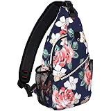 MOSISO Daisy Sprigs Sling Backpack - Crossbody Daypack For Hiking & Travel, Fits Tablets Up To 11" - View #7