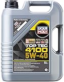 Liqui Moly (2330) 5W-40 Top Tec 4100 Low Ash Synthetic Motor Oil - 5 Liter Jug
