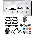 MXR M237 DC Brick Effects Pedal Power Supply 9Vx8 and 18Vx2 Outputs Tonebird Instrument Cable, ECB009 Adapter, Tuner, Picks, Patch Cables Bundle