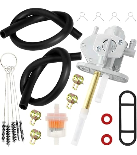 Pompe à Carburant HISports Pour Moto - Compatible Yamaha XV125 Virago, XV250, V-Star 250