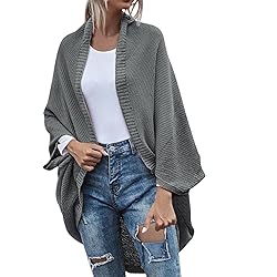 ADJHDFH Plus Size Sweaters Boho Dusters For Women