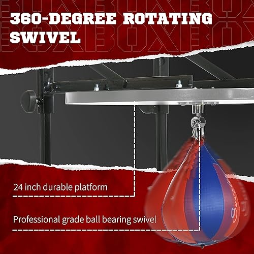Boxing Speed Bag Speed Bag Punching Stand Adjustable Speed Bag