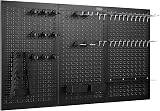 VonHaus Tool Pegboard 44pc Wall Storage Organiser for Shed Garage view 8