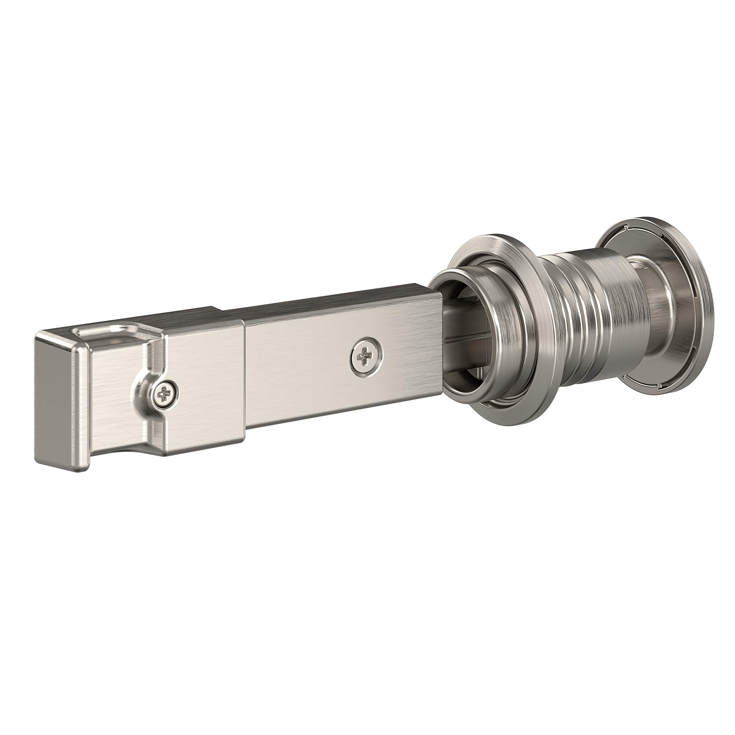 Photo 1 of National Hardware N700-151 Barn Door Lock, 5" x 1-1/4" x 3/4", Satin Nickel