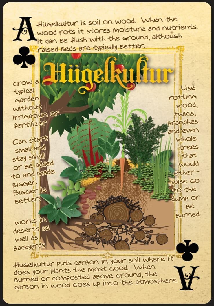 hugelkultur playing card