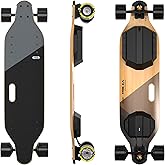 MEEPO Campus V3 Series/Envy Electric Skateboard with Remote, Top Speed Up to 29 Mph, 4 Speed Smooth Braking, Easy Carry Handle Design, Suitable for Adults &amp; Teens