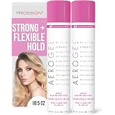 TRIDESIGN Aerogel Hairspray Strong Hold Volumizing - 10.5 oz (Pack of 2) | Provides flexible control &amp; lasting lift for all hair types, lightweight finishing formula leaves a natural non-sticky feel