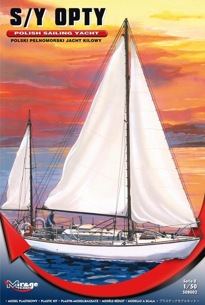 Mirage Hobby 508002 Model Kit S/Y opty Polish Sailing Yacht