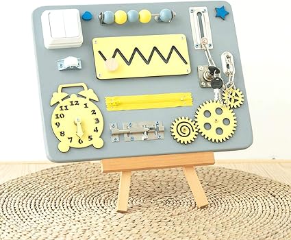 Busy Board for Toddlers Ages 