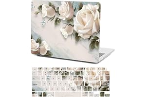 ACJYX Laptop Shell Compatible with MacBook Air 13 Inch Case M1 Chip 2021-2018 Model A1932 A2179 A2337, Plastic Computer Cover