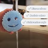Scrub Daddy Colors Kitchen Sponges Pack of 3 FlexTexture Non Scratch view 4