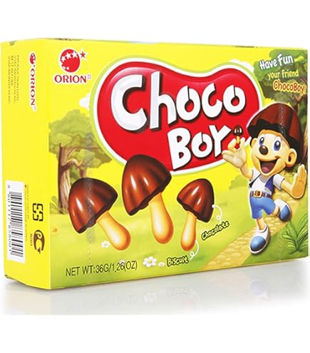 Amazon.com: Japanese Chocolate Mushrooms Kinoko No Yama 2.61oz(74g