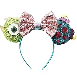 FACHPINT Monsters Mouse Ears 1pcs Mike and Sully