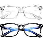 Hycredi Kids Blue Light Blocking Glasses，Anti Eyestrain & UV Protection, Computer Gaming TV Phone Glasses for Boys Girls