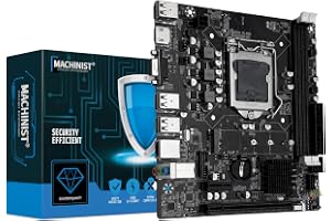 MACHINIST H61 LGA 1155 (Intel 2th/3th Gen) Gaming Motherboard, Flex-ATX Computer Motherboards Support PCIe 2.0, 100M LAN, DDR