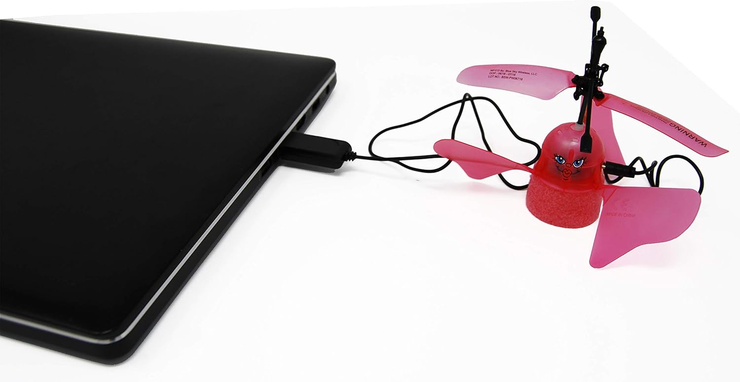 light up flying spinner