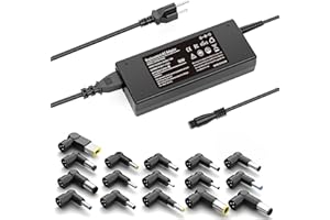 INEDARAT 90W Universal Laptop Charger AC Power Adapter Replacement for HP Dell Lenovo Acer ASUS Samsung Toshiba Sony IBM Fujitsu Gateway Notebook Ultrabook Chromebook Power Supply Cord with 16 Tips