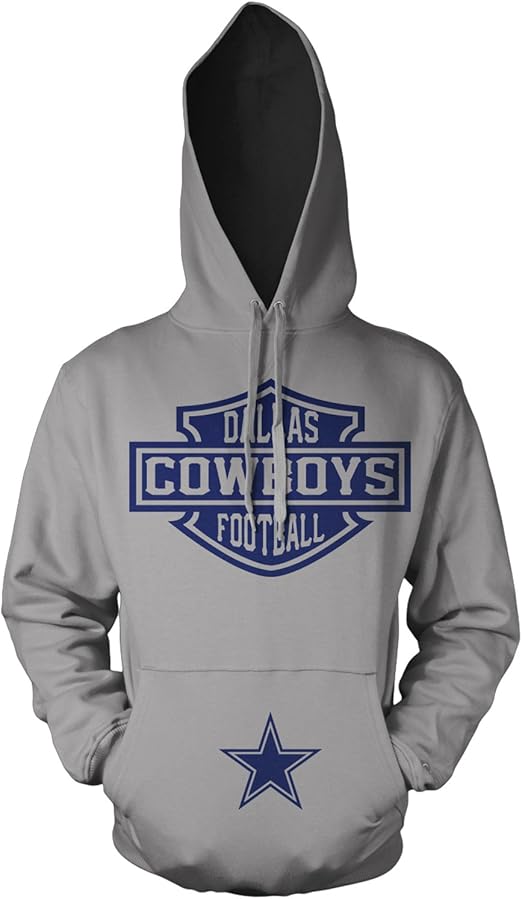 Dallas Cowboys Grey Hoodie (New) Americas Team (3XLarge) Amazon.ca