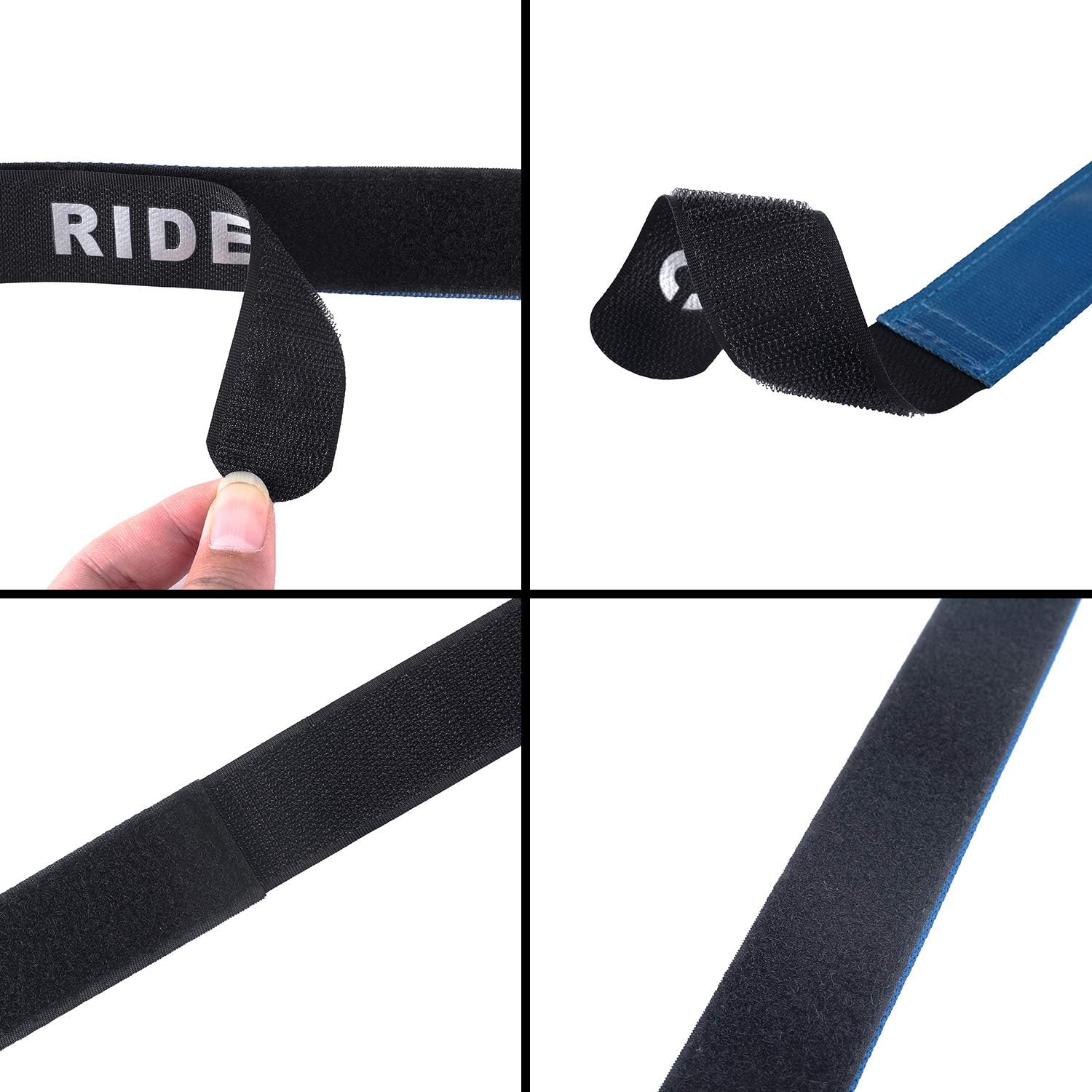 KAC Bike Rack Strap, Pack of 2 Bicycle Wheel Stabilizer Straps with Anti-Slip Gel Grip, 29.5 inches x 1.18 inches : Sports & Outdoors