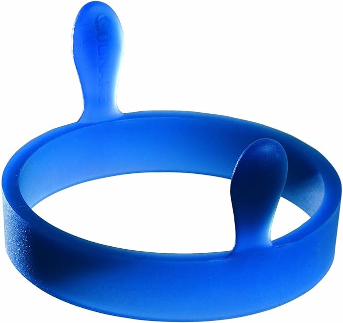 Culinare Silicon Egg Ring with Handles Blue Amazon.co.uk Kitchen & Home