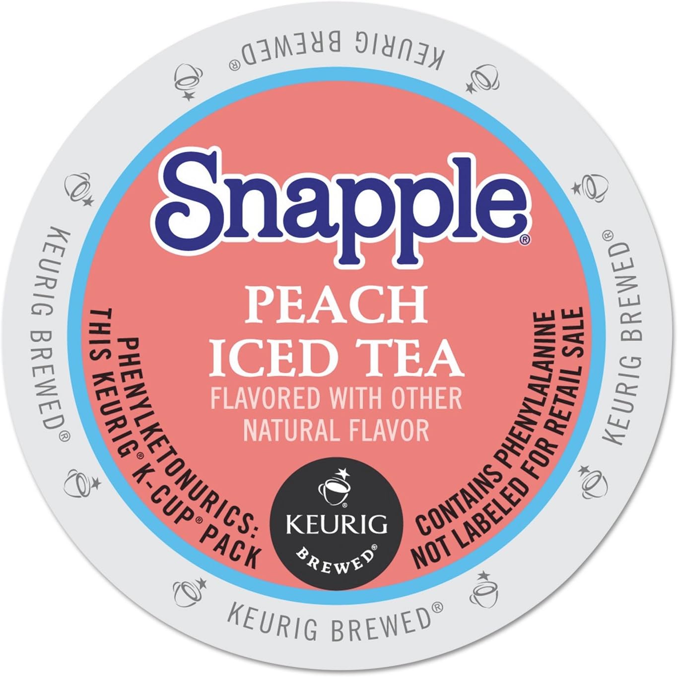 Snapple Peach Tea K-cups, 22-count