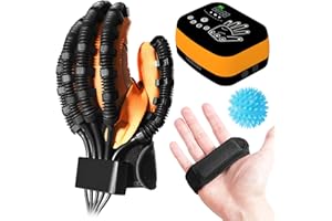 MZU Upgraded Rehability Robot Gloves Hand Stroke Recovery Equipment,Hand Dysfunction Patient Training Device Stroke Hemiplegia