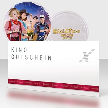 Cinemaxx Bibi Tina Filmdose Mit 1 Kinogutschein Amazon De Burobedarf Schreibwaren