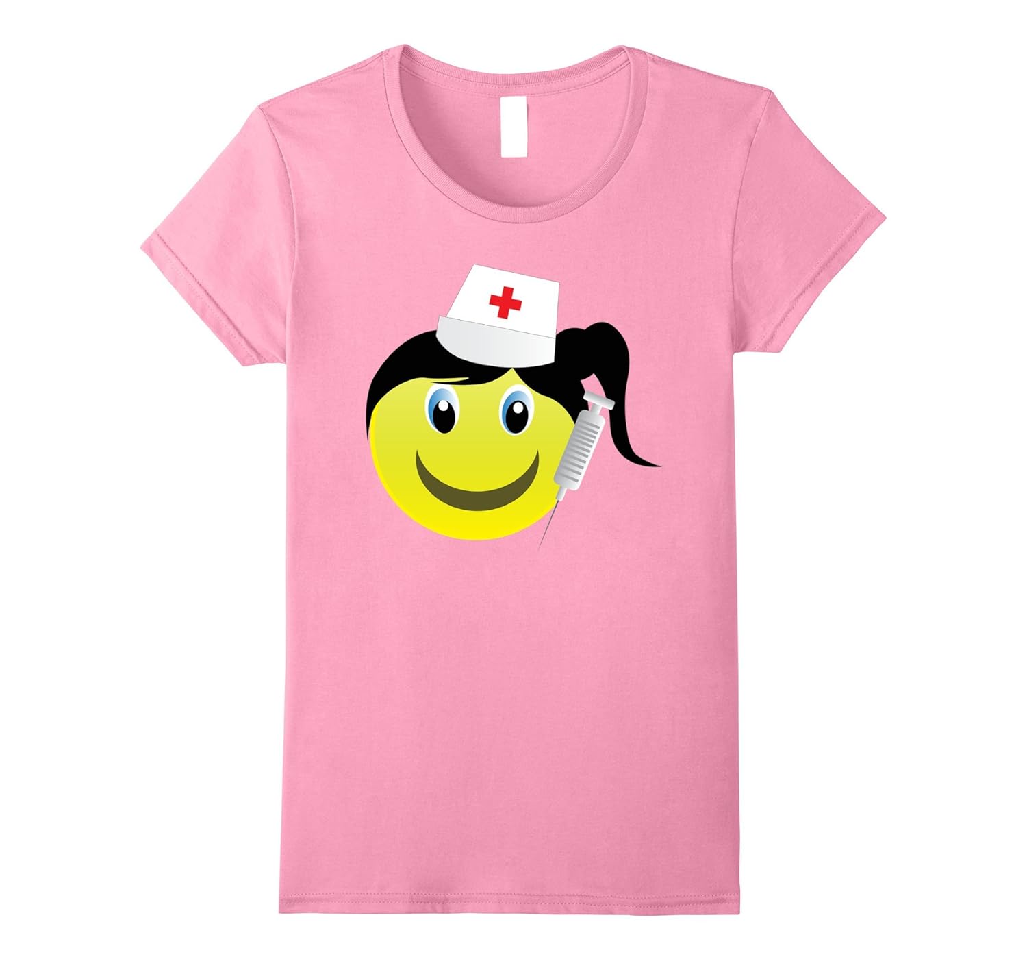 Smiling Emoji Nurse Costume Smile Emoji Halloween Shirt